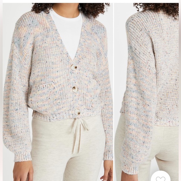 BB Dakota cardigan in golden hour - Picture 2 of 7